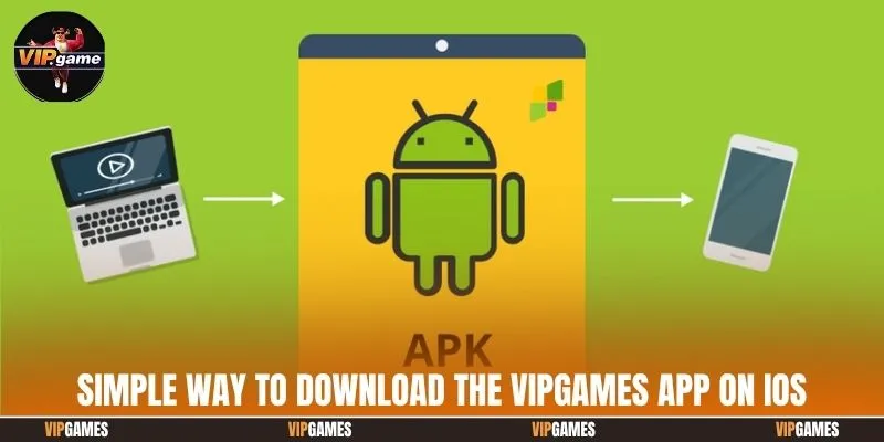 Simple way to download the Vipgames app on iOS