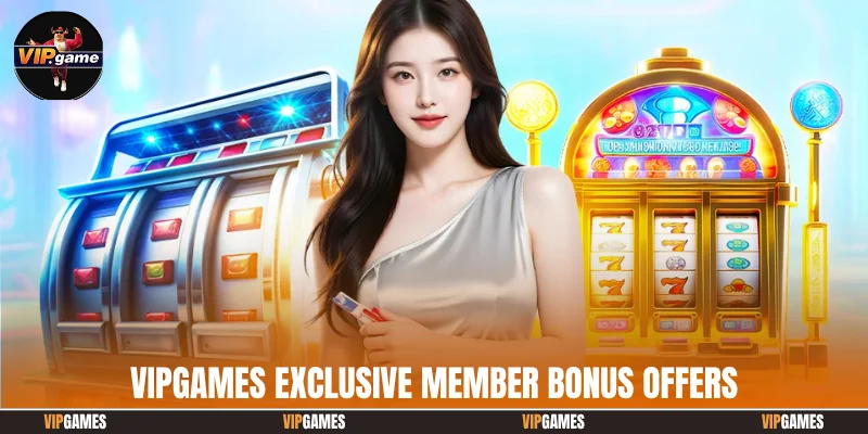 Vipgames exclusive member bonus offers